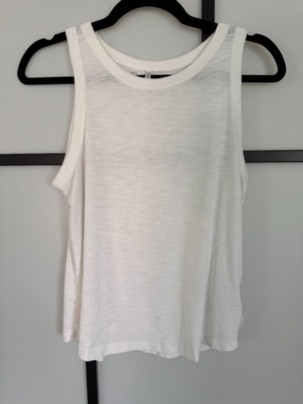 TravisMathew Cloud 2.0 Cotton Tank Travis Mathew Women's S, Heather White - Picture 13 of 15
